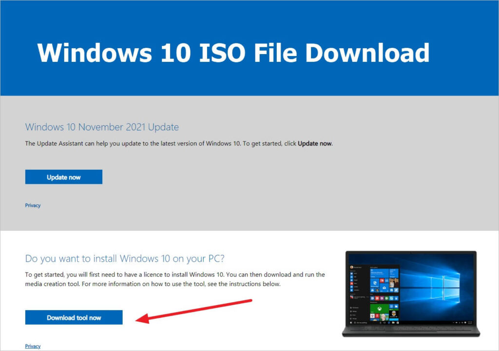 Windows 10 Pre-Activated ISO File Free Download